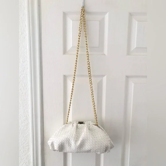 White House Black market woven Cross body bag/clutch - Picture 10 of 15